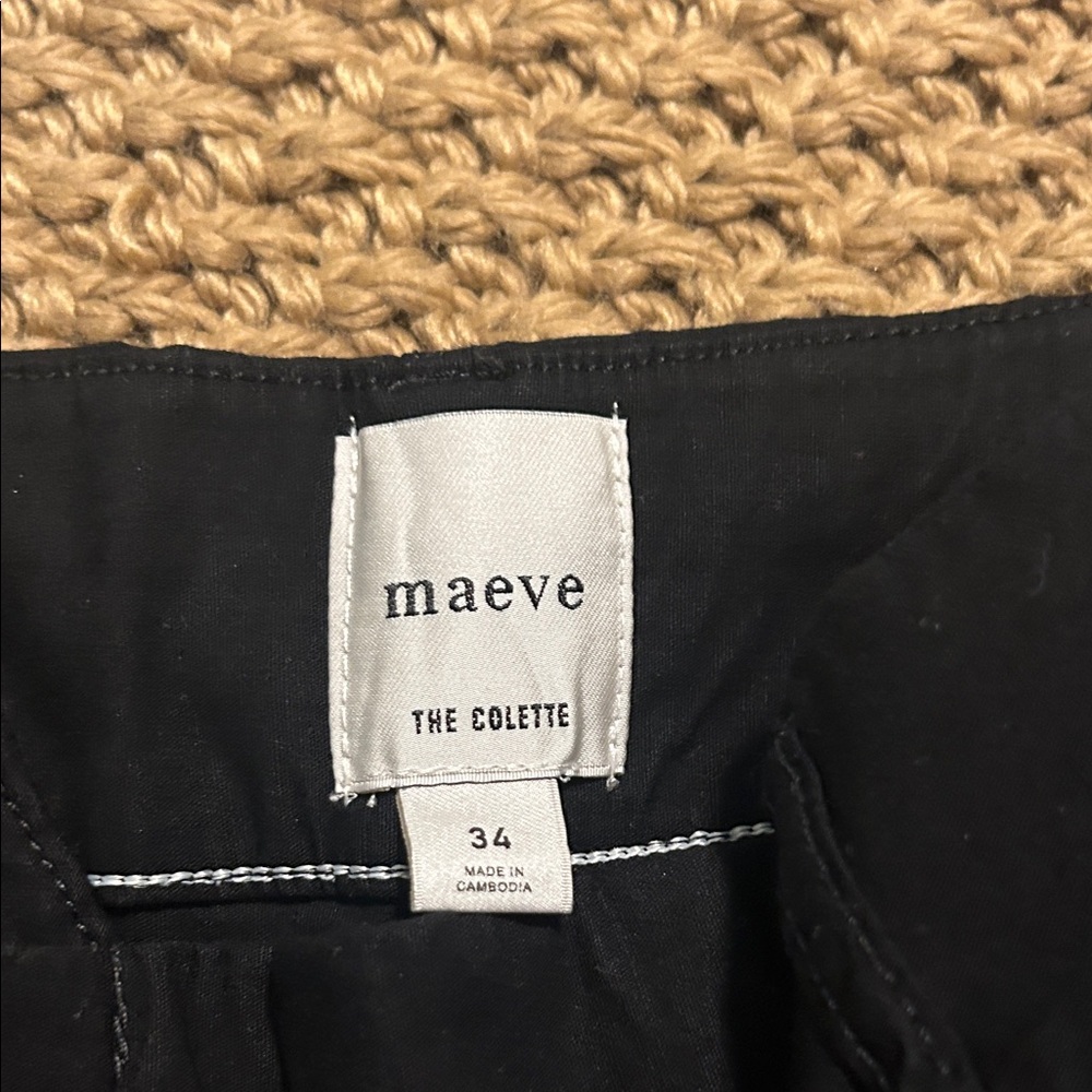 Maeve Charcoal Wide Leg Pants